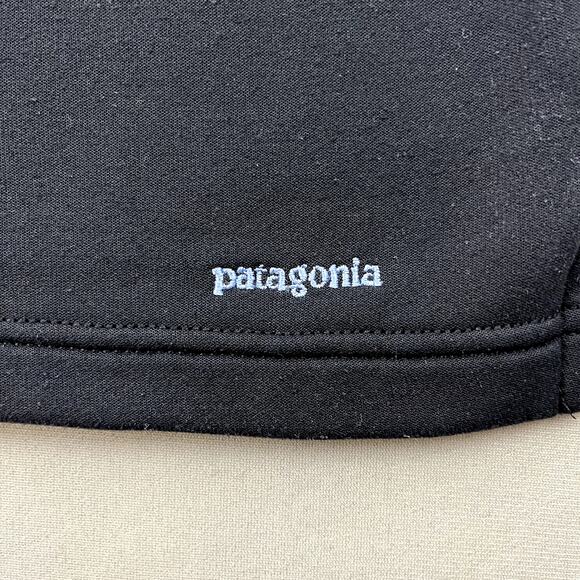 Vintage Patagonia Sweatshirt Womens XL Black Capilene Expedition Thermal USA y2k - Picture 3 of 10